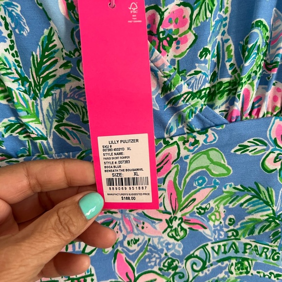 New Lilly Pulitzer Parigi Skort size XL - Picture 3 of 5